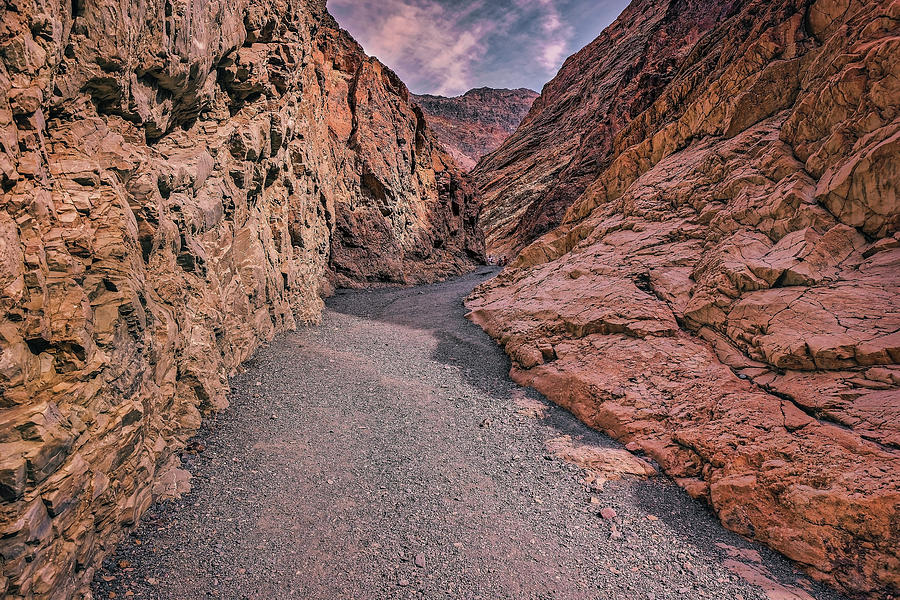 Mosaic Canyon #4 Photograph by Peter Lakomy
