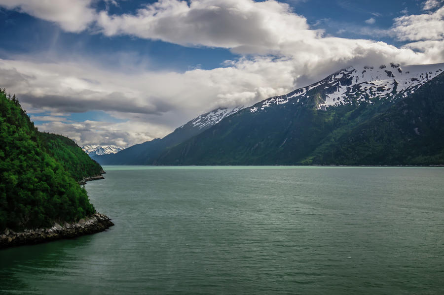 Nature And Mountains Around Skagway Alaska #4 Photograph by Alex Grichenko