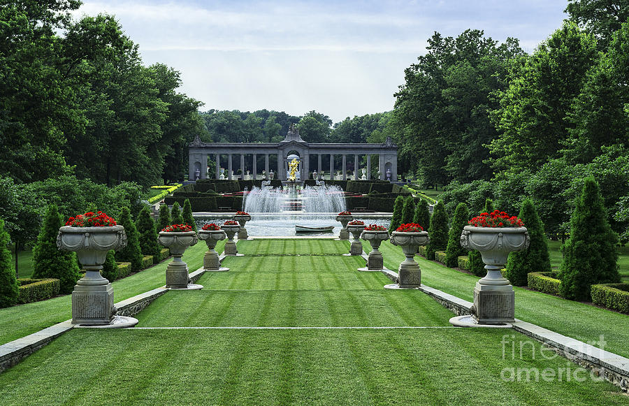 Nemours Mansion And Gardens Photograph