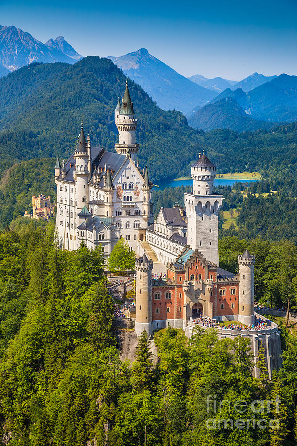 Munich Movie Photograph - Neuschwanstein Fairytale Castle #4 by JR Photography