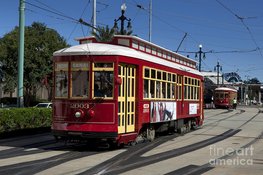 New Orleans Cable Car #4 Photograph by Anthony Totah