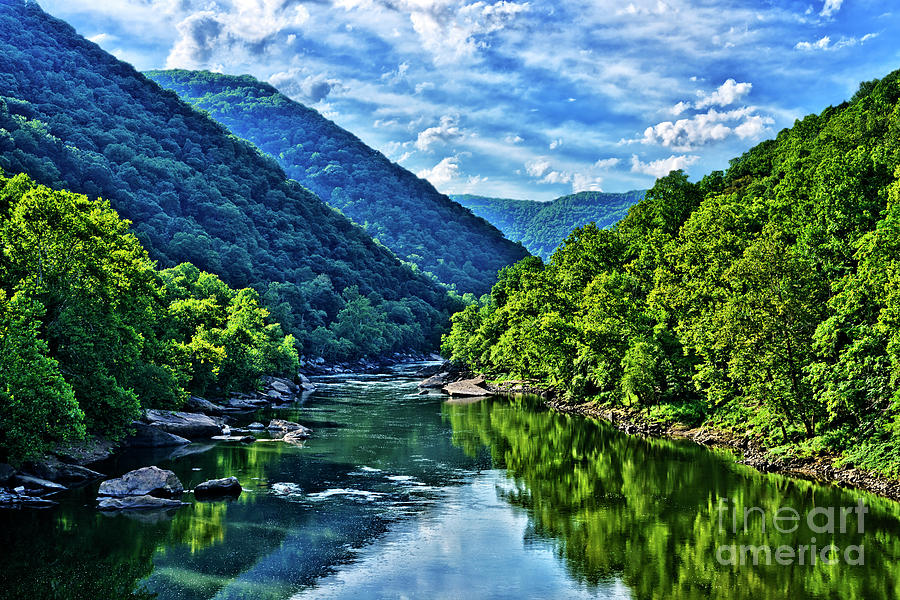 Fall Photograph - New River Gorge National River #4 by Thomas R Fletcher