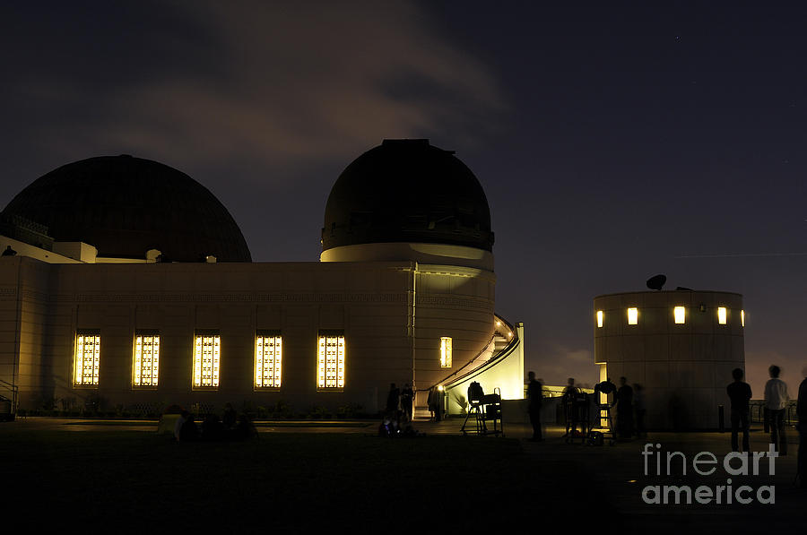 Night At Griffeth Observatory #4 Photograph by Clayton Bruster