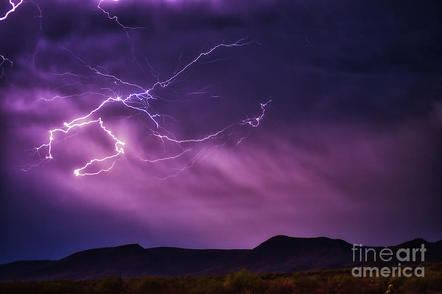 Night Lightning #6 Photograph by Mark Jackson