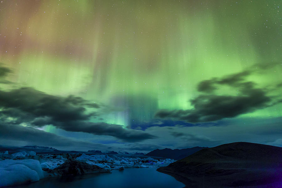 Northern lights #4 Photograph by Alexey Stiop
