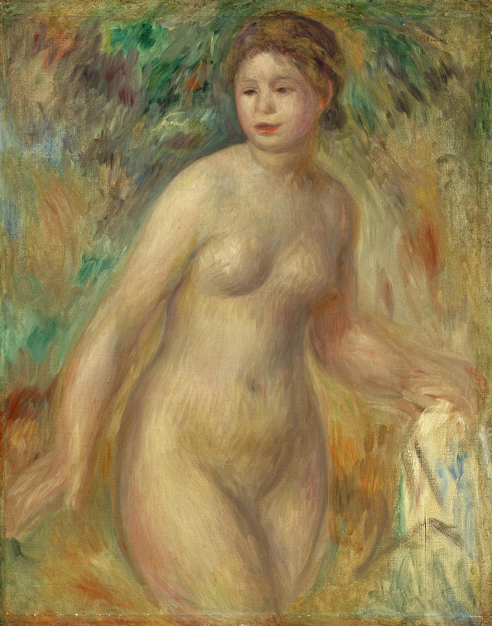 Nude #2 Painting by Pierre-Auguste Renoir