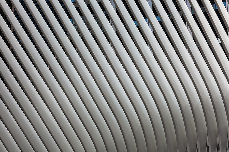Oculus Center Architectural Ribs #4 Photograph by Robert Ullmann