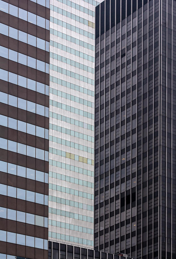 Office Buildings NYC #4 Photograph by Robert Ullmann