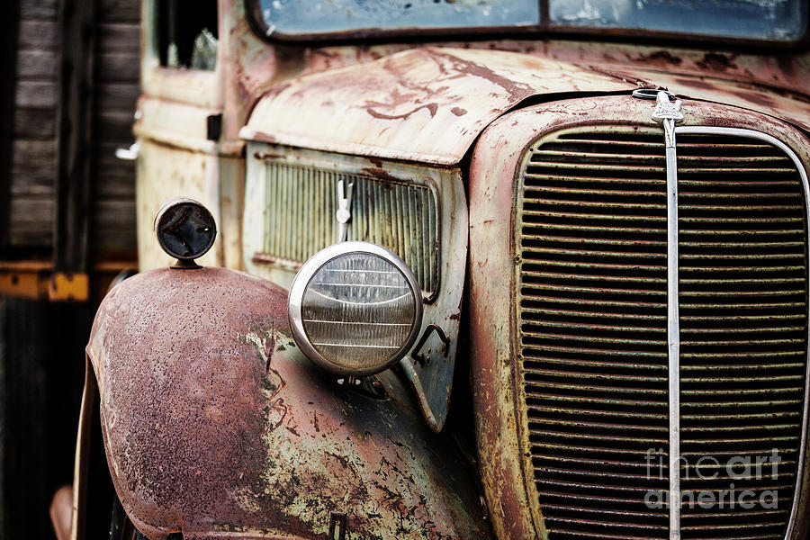 Old Farm Ford - POV 1 Photograph by Scott Pellegrin