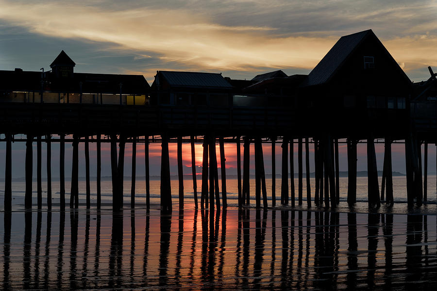 Old Orchard Beach Pier #4 Photograph by Roni Chastain