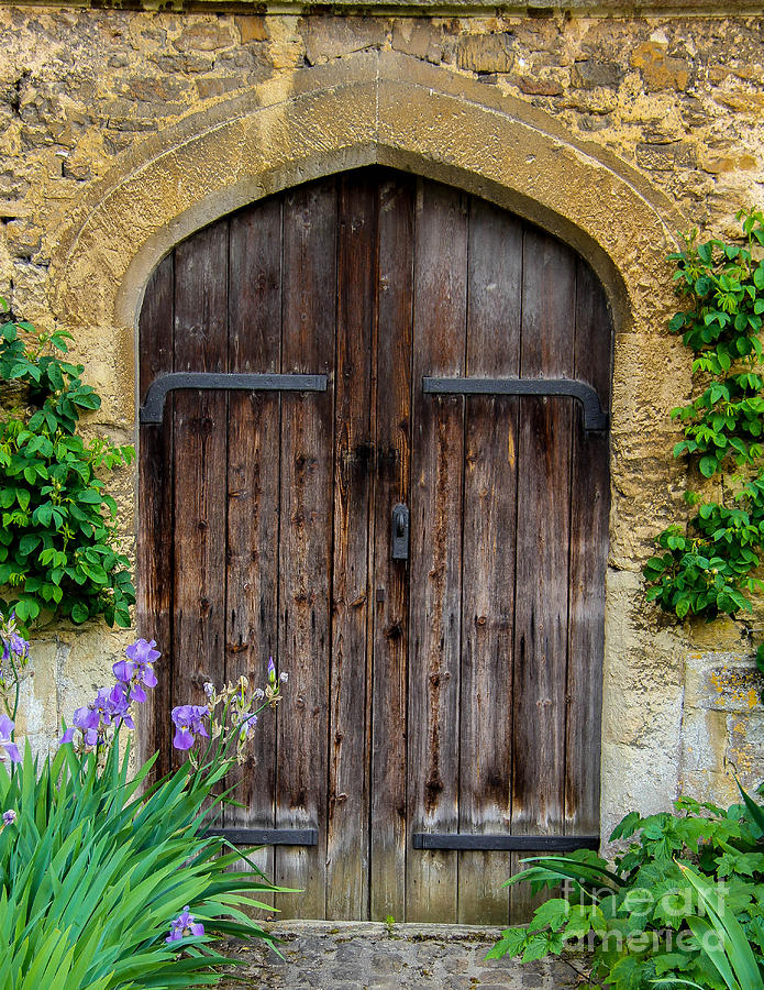 Old Wooden Door #4 Photograph by SnapHound Photography