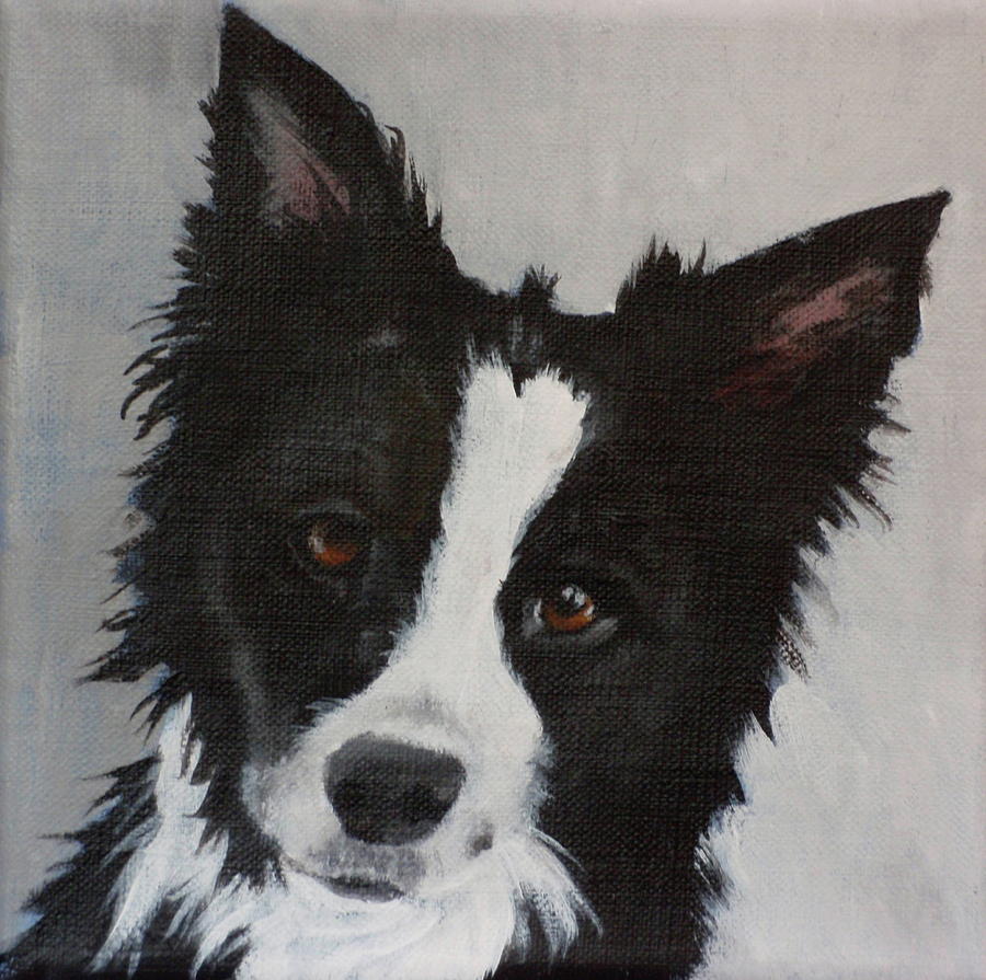 Oliver #5 Painting by Carol Russell
