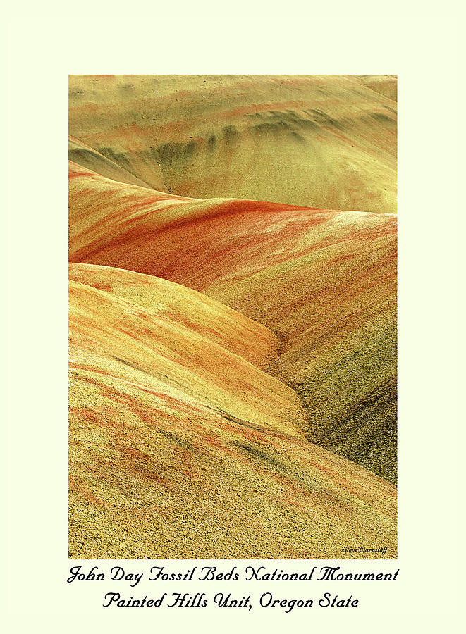 Painted Hills  #4 Photograph by Steve Warnstaff