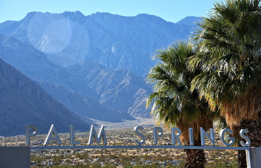 Palm Springs Welcome #4 Photograph by Lisa Dunn