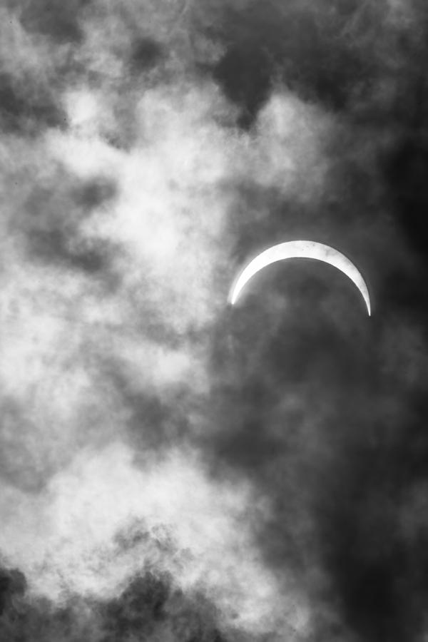 Partial Solar Eclipse August 21 2017 #4 Photograph by Alex Grichenko