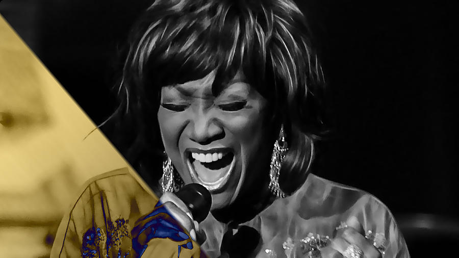 Patti LaBelle Collection #7 Mixed Media by Marvin Blaine