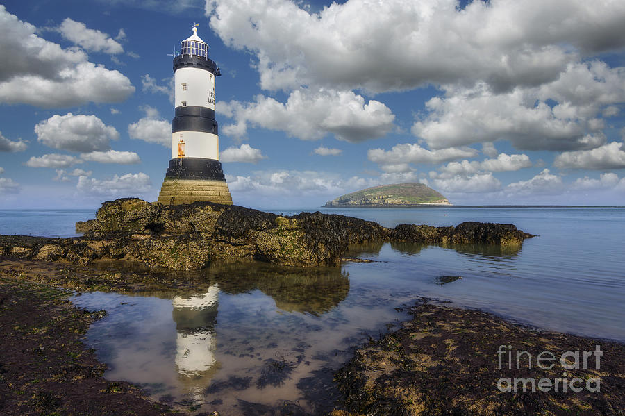 Summer Photograph - Penmon Lighthouse #4 by Ian Mitchell