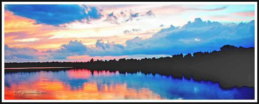 Pocono Mountains Lake Sunset, Pennsylvania #4 Photograph by A Macarthur Gurmankin