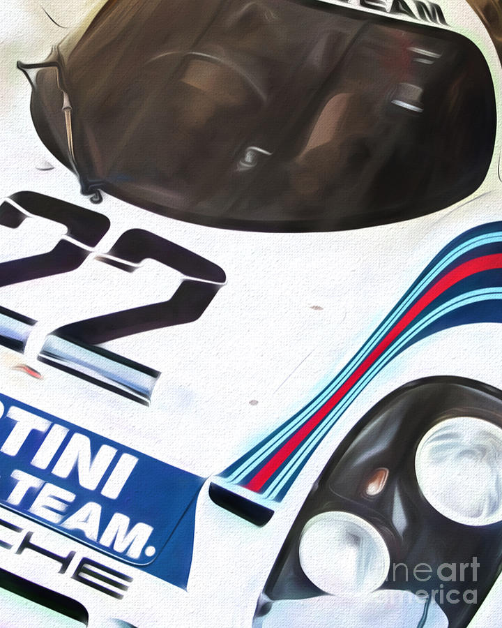 Porsche 917 #4 Digital Art by Roger Lighterness