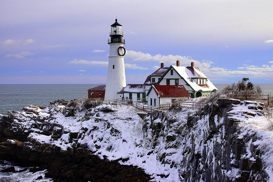 Portland Head Lighthouse Photograph by Robert Bodnar - Fine Art America