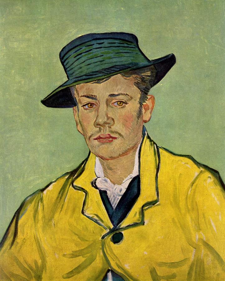 Portrait of Armand Roulin #4 Painting by Vincent Van Gogh