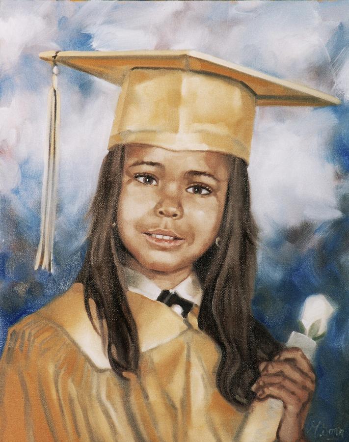 The Graduation Painting by Gary M Long