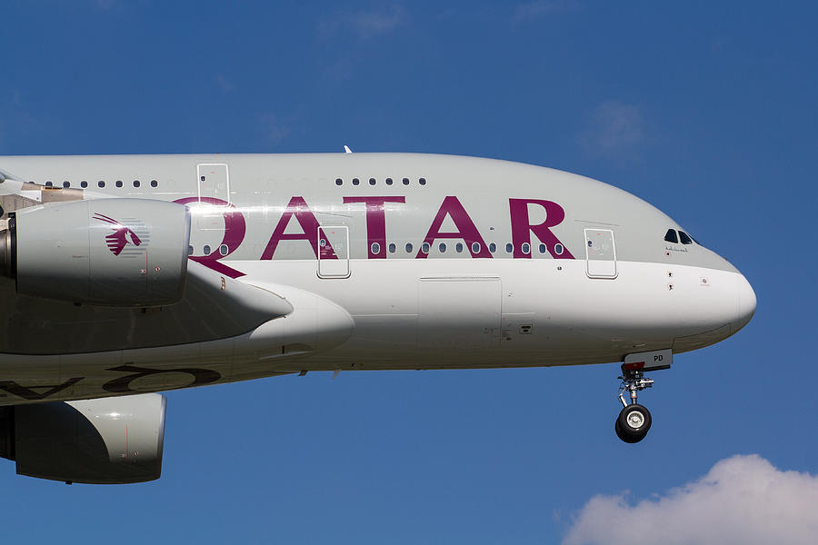 Фото a380 qatar