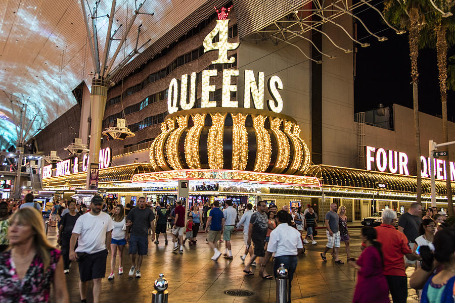 4 Queens Casino Las Vegas Photograph by John McGraw