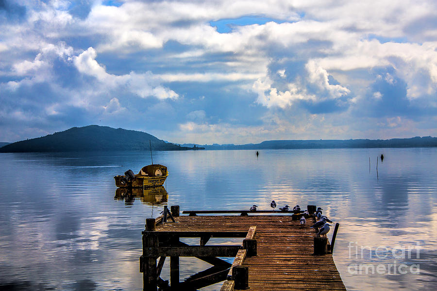 Quiet Lake #4 Photograph by Rick Bragan