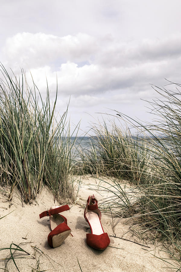 Summer Photograph - Red High Heels #4 by Joana Kruse