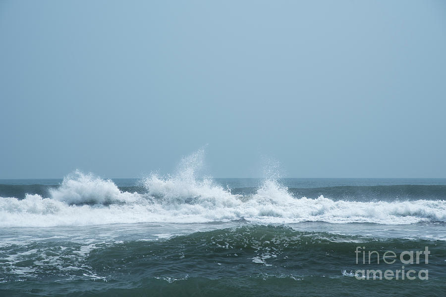Rhythm of Ocean waves #4 Photograph by Kiran Joshi