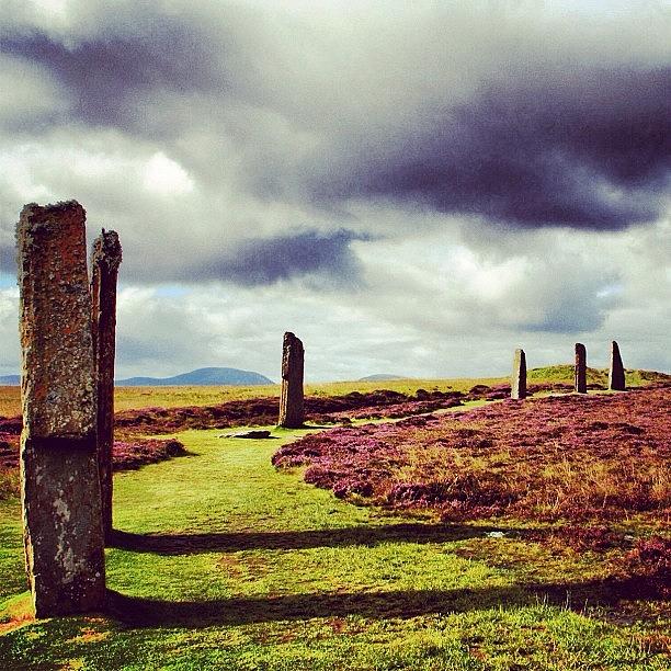 Landscape Photograph - Ring Of Brodgar #4 by Luisa Azzolini