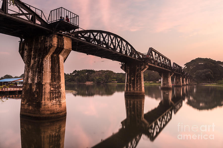 River Kwai bridge #4 Photograph by Didier Marti