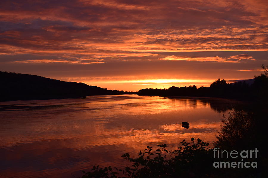 Sunset Photograph - River Suir Sunset #4 by Joe Cashin