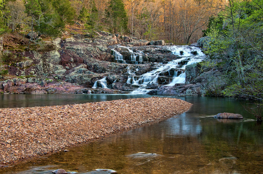 Rocky Falls #4 Photograph by Steve Stuller