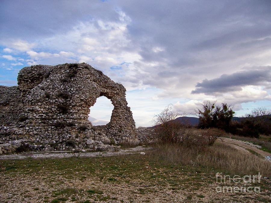 Roman Ruins #4 Photograph by Judy Kirouac
