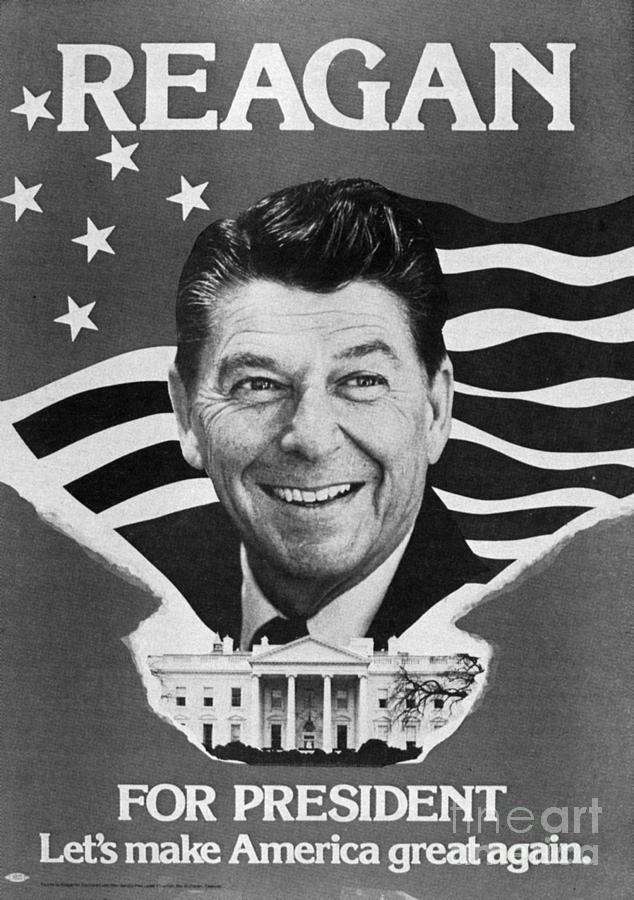 Ronald Reagan Photograph by Granger
