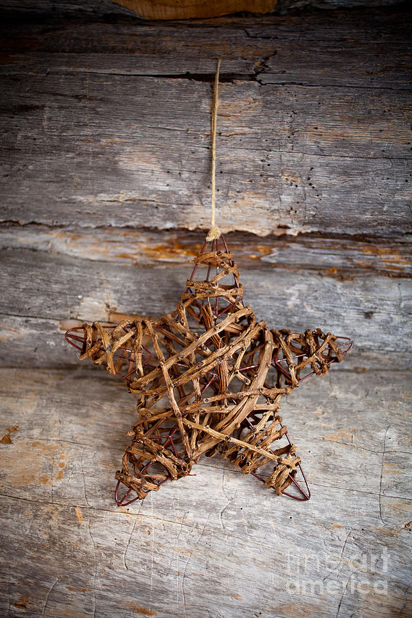 Rustic star #4 Photograph by Kati Finell