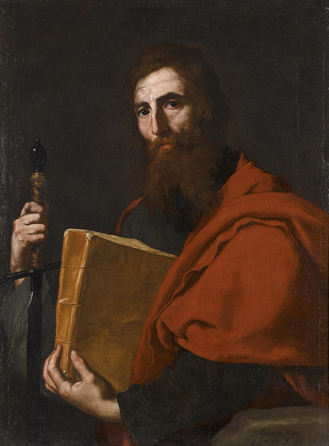 Saint Paul #1 Painting by Jusepe de Ribera