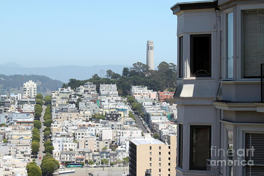 San Francisco Coit Tower #4 Photograph by Henrik Lehnerer