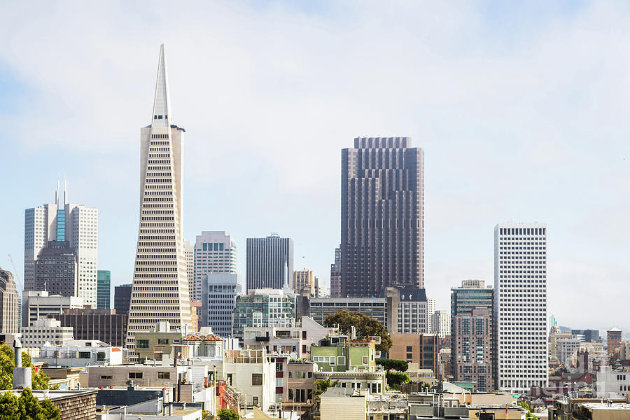 San Francisco skyline #4 Photograph by Didier Marti
