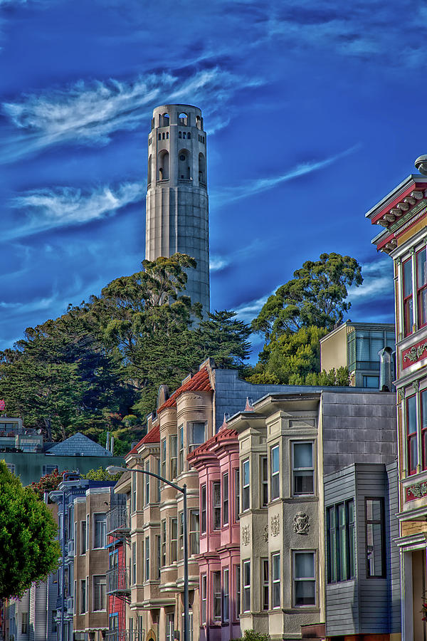 San Franciscos Coit Tower #4 Photograph by Mountain Dreams