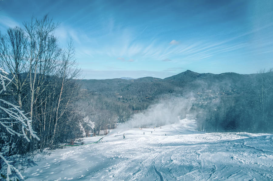 Scenic Views Around Sugar Mountain Ski Resort In North Carolina  #4 Photograph by Alex Grichenko