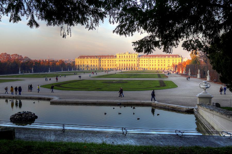 Schonbrunn Palace Vienna Austria #4 Photograph by Paul James Bannerman