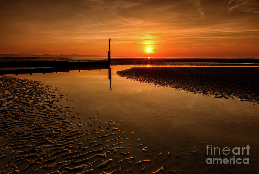 Seascape Sunset 9 Photograph By Adrian Evans Fine Art America