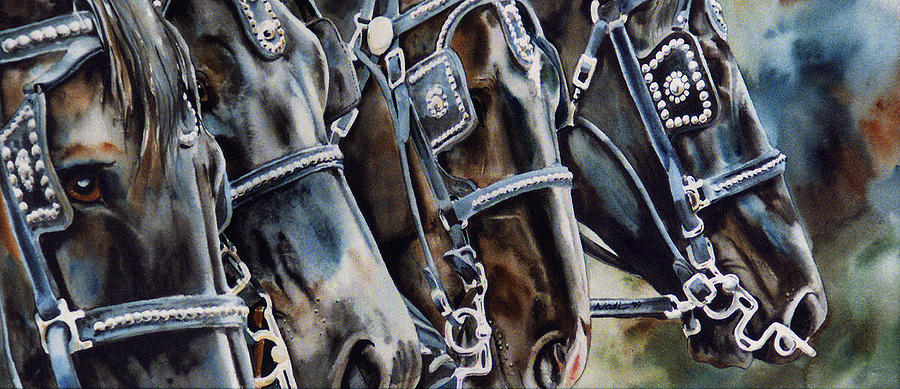 4 Shires Painting by Nadi Spencer