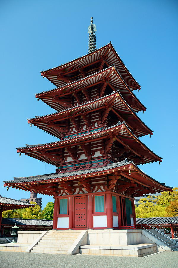 Shitennoji Temple #4 Photograph by Songquan Deng