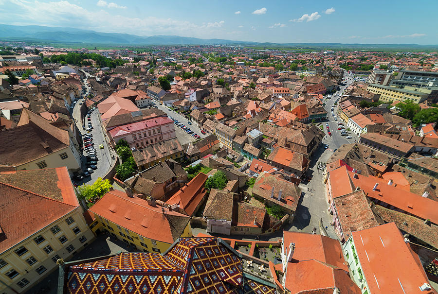 Sibiu, Hermannstadt In Transylvania Canvas Print