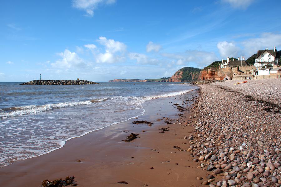 Sidmouth Beach #4 Photograph by Chris Day