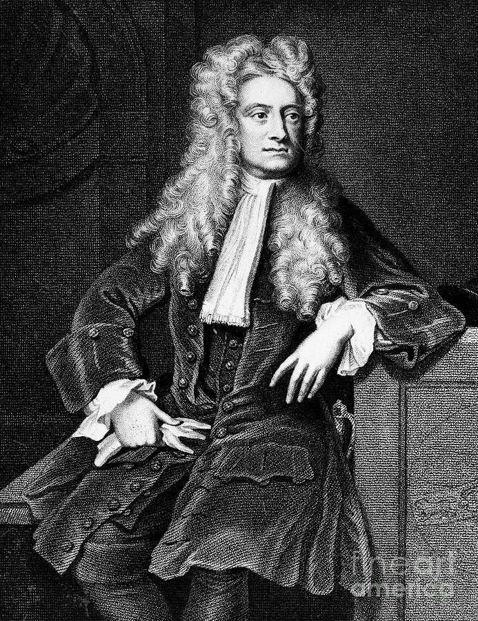 Sir Isaac Newton 1643 1727 Photograph By Granger 2346